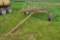 New Idea 404 4-wheel pull-type hay rake