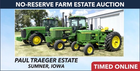 No-Reserve Farm Estate Auction - Traeger