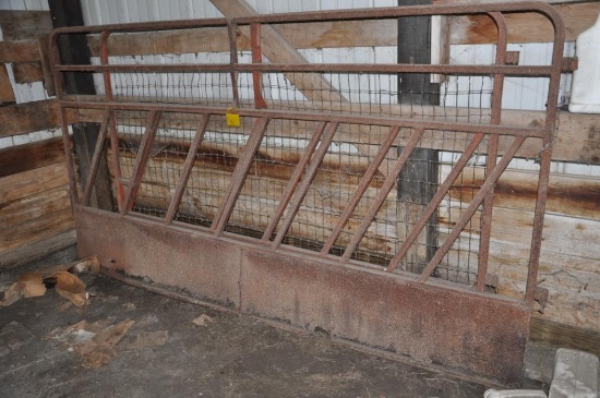 (2) cattle feeding gates