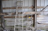 (2) wooden step ladders