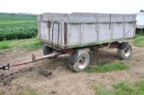 John Deere wooden barge wagon