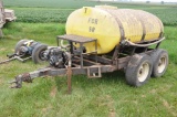 700 gal. liquid tender trailer