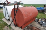 500 gal. fuel tank w/pump