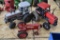 3 Tractors to include, Case, Farmall, and White