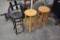 3 Bar stools