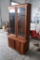 Wooden upright 2 door gun cabinet