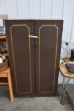 Metal storage cabinet