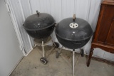 2 Weber charcoal grills