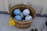 Basket of lightning rod balls