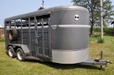 2008 Corn Pro 16' livestock trailer