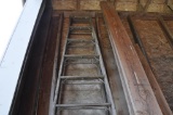 12' wooden step ladder