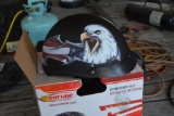 (2) New motorcycle helmets