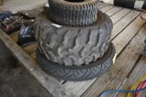 Various ATV,motorcyle and lawn mower tires