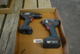Bosch 18v impact and drill