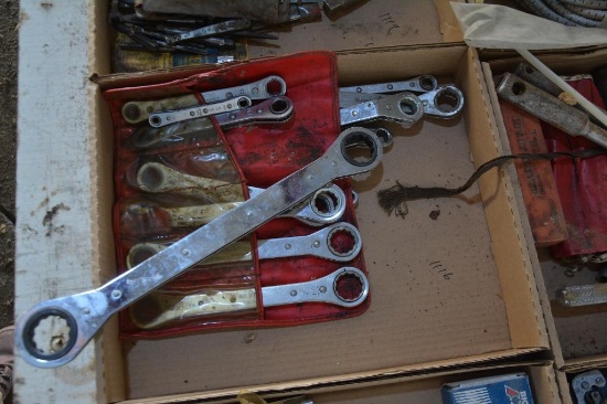 Set of rachet wrenches