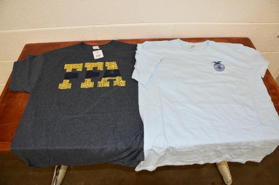 (2) Agricultural FFA T-Shirts