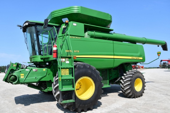 2010 John Deere 9870 STS 4wd combine