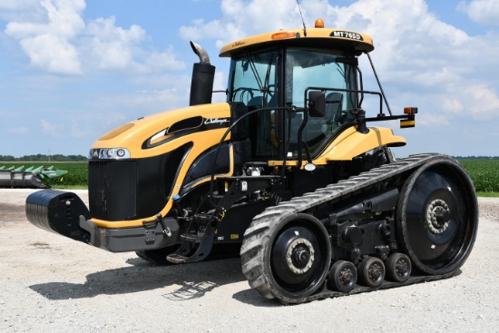 2013 Challenger MT765D track tractor