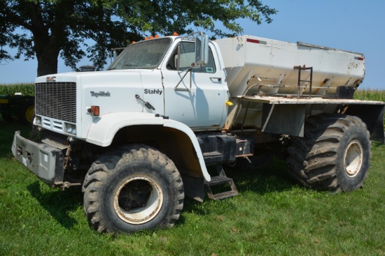 GMC Top Kick fertilizer truck