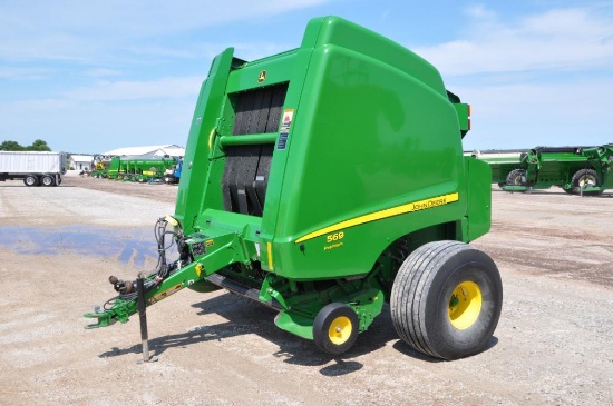 2014 John Deere 569 Premium round baler