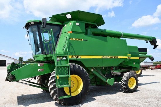 1999 John Deere 9510 2wd combine