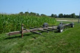 Shop built bale trailers