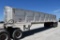 1996 Travis 37' frameless aluminum dump trailer