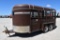 1991 Kiefer Built 7'x16' livestock trailer