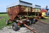 Parker gravity wagon on Kewanee running gear