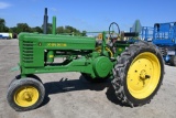 John Deere B 2wd tractor