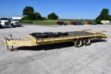 1979 Bame Trailer 20' 12 ton flat bed trailer