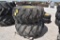 (2) 23.1-26 tires on John Deere 8-bolt wheels