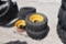 (4) 10-16.5 skid steer tires and wheels