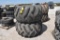 (2) 28L-26 wheels on John Deere 8-bolt wheels