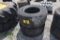 (2) 455/50R22.5 tires