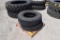 (2) 12R22.5 tires