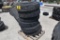 (6) 255/80R22.5 tires