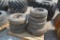 (2) Lot of misc. tires and wheels