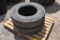 (2) 11R22.5 tires