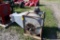 Squirrel cage fan w/ electric motor