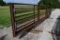 24' Free standing pipe panels w/ 6' swing gate