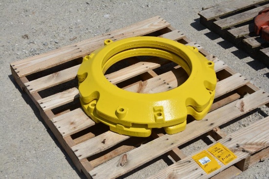(2) John Deere 165 lb starter weights