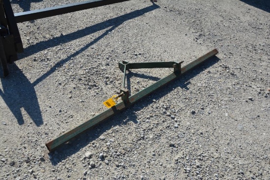 80" 3-pt. tool bar
