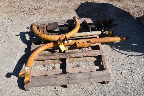 Farm Star 3-pt. post hole digger