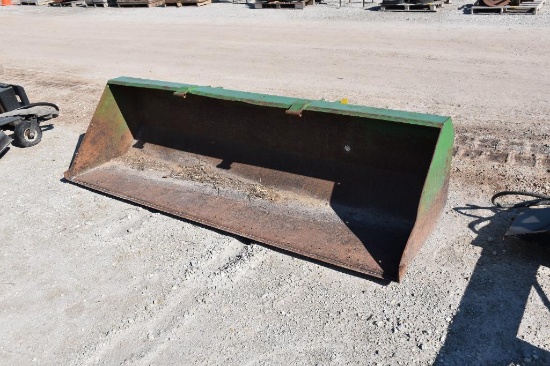 John Deere 8' material bucket off JD 148 loader