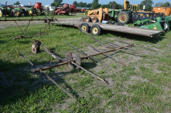 Meteer 6 row corn reel