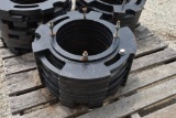 (8) New Holland wheel weights