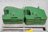 (10) John Deere suitcase weights