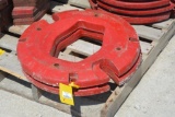 (2) International wheel weights