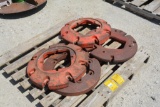 (4) Case wheel weights